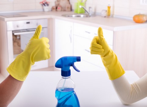 Professional oven cleaning in a Clapham kitchen
