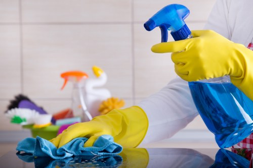 House clearance team working in a Clapham property
