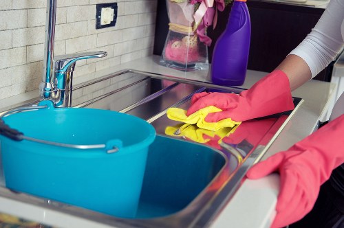 Office cleaning service in Clapham workspace