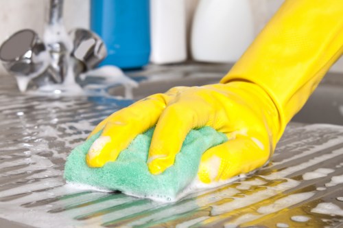 Deep oven cleaning service for a Clapham home